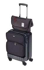 TROIKA Üniseks – Yetişkin İş Crossbody Çantası, Siyah, 375 x 200 x 85 mm