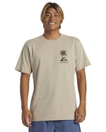 Tropical Breeze Erkek Kahverengi Günlük Stil T-Shirt AQYZT09562-THZ0