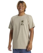 Tropical Breeze Erkek Kahverengi Günlük Stil T-Shirt AQYZT09562-THZ0