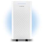 TROTEC TTK 27 HEPA-tasarım hava kurutucu ve hava temizleyici, 15 m²/37 m³'e kadar odalar için uygundur, nem giderici, taşma koruması, su haznesi