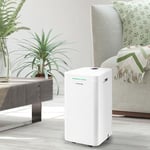 TROTEC TTK 27 HEPA-tasarım hava kurutucu ve hava temizleyici, 15 m²/37 m³'e kadar odalar için uygundur, nem giderici, taşma koruması, su haznesi