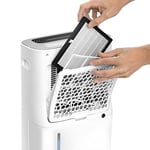 TROTEC TTK 70 HEPA Nem Alma Cihazı ve Hava Temizleyici | 50 m² / 125 m³'e kadar odalar için uygundur | Su haznesi yakl. 6,5 litre