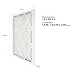 True Blue Allergen Air Filtre, 4'lü Paket, 318251.4 - Seçenekler: 18-inç x 25 inç x 1-inç, 16 inç x 25 inç x 1-inç...
