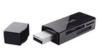 Trust 21935 Nanga Yüksek Hızlı Kart Okuyucu Usb 3.1, Siyah - Seçenekler: 3.0 kart okuyucu, 2.0 kart okuyucu