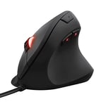Trust 22991 Gaming Gxt 144 Rexx Dikey Ergonomik Oyun Faresi, 250-10,000 Dpi, Siyah, 6 Düğmeler