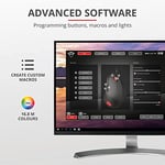 Trust 22991 Gaming Gxt 144 Rexx Dikey Ergonomik Oyun Faresi, 250-10,000 Dpi, Siyah, 6 Düğmeler