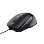 Trust 23650 Voca Kablolu Mouse-Siyah