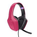 Trust Gaming GXT 415P Zirox Hafif Oyun Kulaklığı, 50 mm Sürücülü PC için, Xbox, PS4, PS5, Anahtar, Mobil, 3,5 mm Ses Jakı, 2 m Kablo, Kulak Üstü Mikrofonlu Kulaklık, Pembe