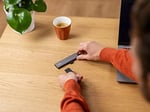 Trust Halyx Hızlı USB-C Hub ve Kart Okuyucu, USB 3.2 Gen 1, SD ve Mikro SD Kart Okuyucu 104 Mbit/s, (Mikro) SD, SDHC ve SDXC, 2 TB, PC, MacBook, Chromebook, Laptop