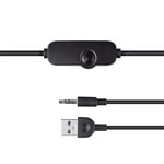 Trust Polo Küçük PC Hoparlör 2.0, 8 W (4 W RMS), Kompakt Hoparlör Seti, USB İşletim Hoparlör Seti, Entegre Kontrol, AUX 3,5 mm, PC Kutuları, Bilgisayar Dizüstü Bilgisayar - Siyah