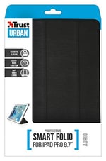 Trust Urban 21099 Aurio Smart Klasör için kılıf Apple iPad Pro 9,7 inç 9.7 Zoll Siyah 21099