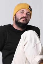 TSC HOUSE Unisex 22WCBE480U Here & Now Nakışlı Bere, Hardal, Tek Beden