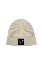 TSC HOUSE Unisex 22WCBE489U Lightning Nakışlı Bere, Ekru, Tek Beden