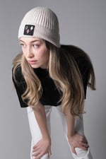 TSC HOUSE Unisex 22WCBE489U Lightning Nakışlı Bere, Ekru, Tek Beden