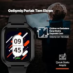 ttec Kidi GPS 4G Sim Kartlı Akıllı Çocuk Saati, 2KSW02 (Panter Siyahı)