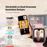 ttec Kidi Pro AMOLED Ekranlı GPS 4G Sim Kartlı Akıllı Çocuk Saati, 2KSW03 (Balerin Pembesi)