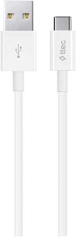 ttec Type-C 120cm Şarj Kablosu - Beyaz (2DK12B)