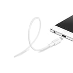 ttec USB-C - USB-C 120cm 60W PD/QC Hızlı Şarj/Data Kablosu Beyaz