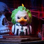 TUBBZ Box Edition Beetlejuice Koleksiyoncu Vinil Kauçuk Ördek Figürü - Resmi Beetlejuice Merchandise - Televizyon, Film ve Video Oyunları