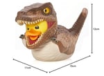 TUBBZ Boxed Edition: Jurassic World Rebirth - Velociraptor Cosplaying Rubber Duck Vinil Figür