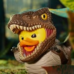 TUBBZ Boxed Edition: Jurassic World Rebirth - Velociraptor Cosplaying Rubber Duck Vinil Figür