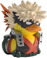 TUBBZ Boxed Edition: My Hero Academia - Bakugo Katsuki Cosplaying Kauçuk Ördek Vinil Figür | My Hero Academia anime'nin Resmi Ürünü, Bakugo Koleksiyon Figürleri, Sergileme için kutulu Vinil Ördek, dek