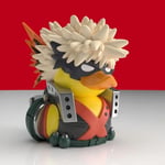 TUBBZ Boxed Edition: My Hero Academia - Bakugo Katsuki Cosplaying Kauçuk Ördek Vinil Figür | My Hero Academia anime'nin Resmi Ürünü, Bakugo Koleksiyon Figürleri, Sergileme için kutulu Vinil Ördek, dek