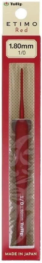 Tulip Etimo Red Yumuşak Saplı Yün Tığ no 1,80 mm