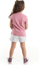Tüllü Lily Kız Çocuk T-shirt Şort Takım
