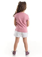 Tüllü Lily Kız Çocuk T-shirt Şort Takım