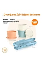 Tupperware Bebek Beslenme Seti.