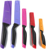 Tupperware bıçak evrensel serisi mor şef+pembe+sebze turuncu+kırmızı+mavi ekmek