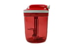 Tupperware Chef Multi-Chef Kırmızı Süpersonik, Kesme ve Dövme Speedy Girl için
