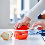 Tupperware Chop 'N Hazırlık Şefi Tuzlu Su Pembe/Kırmızı