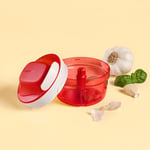 Tupperware Chop 'N Hazırlık Şefi Tuzlu Su Pembe/Kırmızı