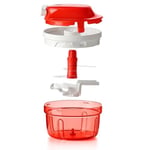 Tupperware Chop 'N Hazırlık Şefi Tuzlu Su Pembe/Kırmızı