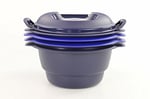 Tupperware Mikro Gurme Lacivert