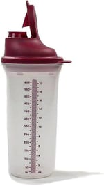 Tupperware Pişirme Mix-Fix şekşek 600 ml Shake-It lila Shaker ölçüm - karıştırma kabı Shaky…