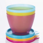 Tupperware Renkli Buzdolabı Kapları 3'lü