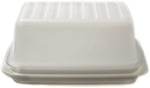 Tupperware Tereyağı kabı Butterschatz beyaz C21 Butterschatz buzdolabı