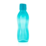 Tupperware to Go Eco 500 ml turkuaz klipsli kilitli içecek şişesi, ekolojik eko şişe