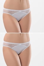 Türen 261 İkili Likralı Dantelli Bikini