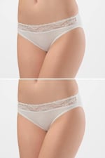 Türen 262 İkili Likralı Dantelli Bikini