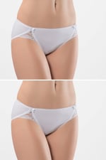 Türen 961 İkili Likralı Dantelli Bikini