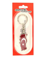 Türkiye Harita Metal Anahtarlık