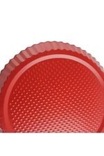 Turta Tart Kalıbı Kırmızı 28cm