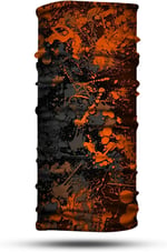 Turuncu Boya Desenli Bandana Boyunluk, Çok Amaçlı Boyunluk, Bandana, Esnek Yüz Maskesi, Spor Outdoor, Kafa Bandı, Erkek Bandana, Kadın Bandana…
