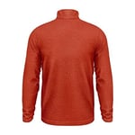 Turuncu Tam Fermuarlı Unisex Polar