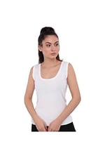 Tutku 5 Adet Beyaz Renk Kalın Askılı Kroşetalı Atlet Beyaz 2XL