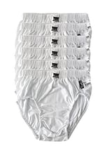 Tutku-6'lı Tutku Erkek Çocuk Slip Külot-Beyaz-9-10 yaş